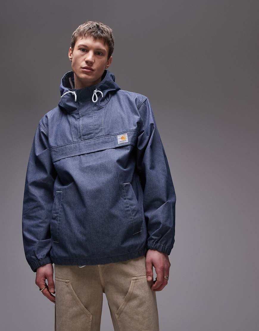 Carhartt WIP - Blake - Regenjacke zum Überziehen in Blau von Carhartt WIP