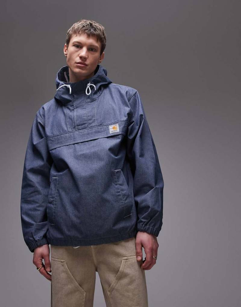 Carhartt WIP - Blake - Regenjacke zum Überziehen in Blau von Carhartt WIP