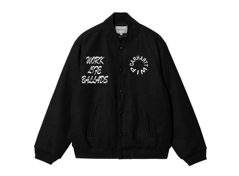 Carhartt WIP Bomberjacke Carhartt WIP Work Varsity Bomber Herren Black Carhartt WIP Bomberjacke Carhartt WIP Work Varsity Bomber Herren Black von Carhartt WIP