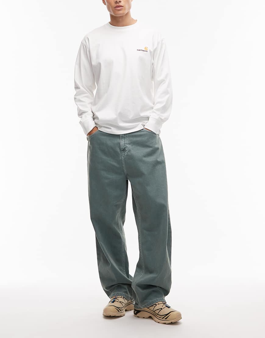 Carhartt WIP - Brandon - Baggy-Hose in Grün Carhartt WIP - Brandon - Baggy-Hose in Grün von Carhartt WIP