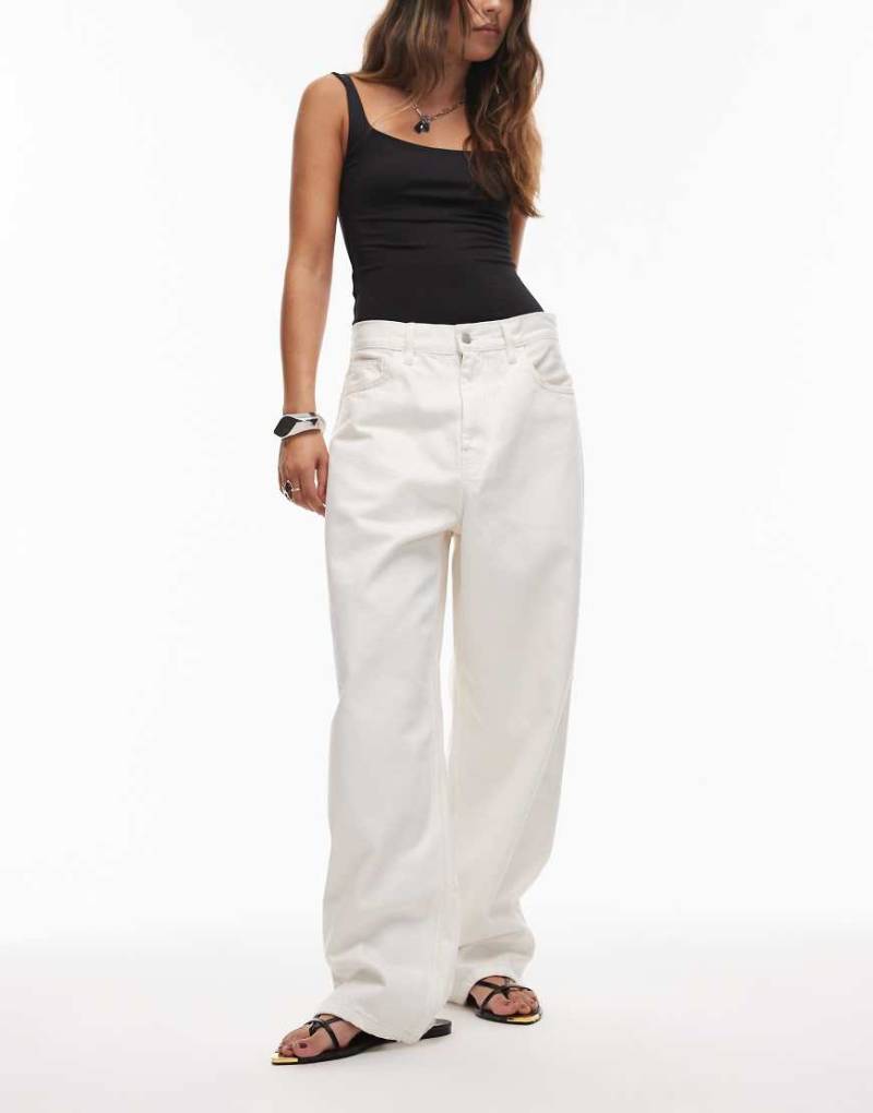 Carhartt WIP - Brandon - Locker geschnittene Jeans in Weiß von Carhartt WIP