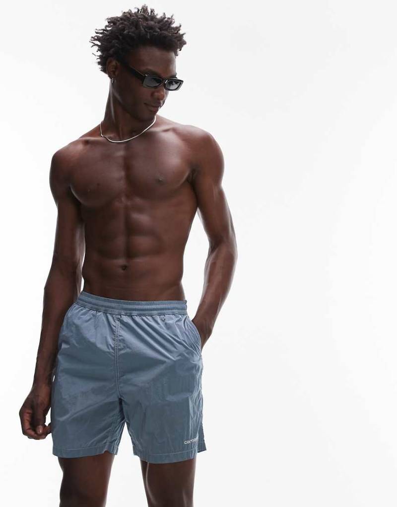 Carhartt WIP - Canby - Badehose in Mittelblau von Carhartt WIP