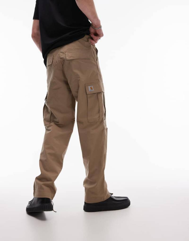 Carhartt WIP - Cargohose in Beige mit regulärer Passform-Neutral von Carhartt WIP