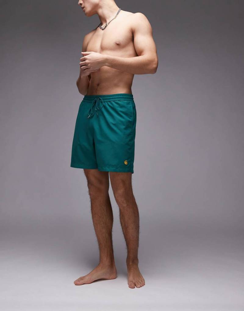 Carhartt WIP - Chase - Badehose in Grün von Carhartt WIP