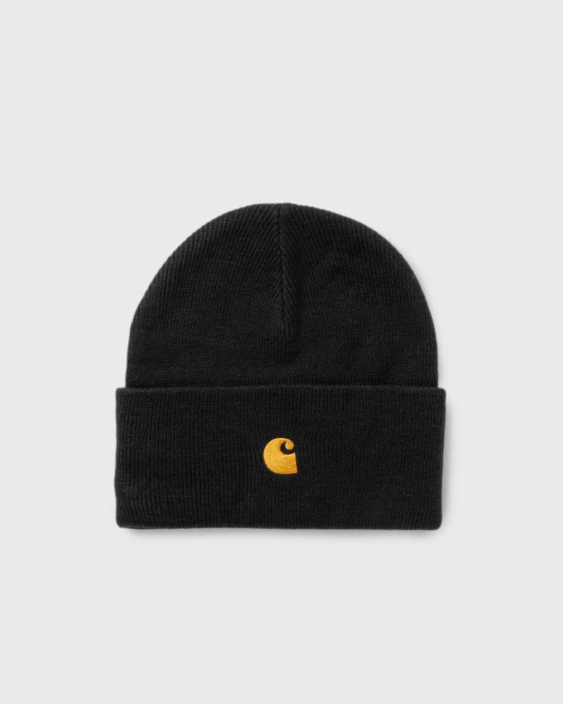 Carhartt WIP Chase Beanie men Beanies black in Größe:ONE SIZE von Carhartt WIP
