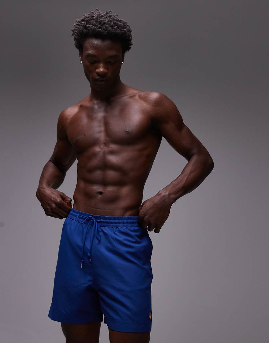 Carhartt WIP - Chase - Blaue Badeshorts von Carhartt WIP