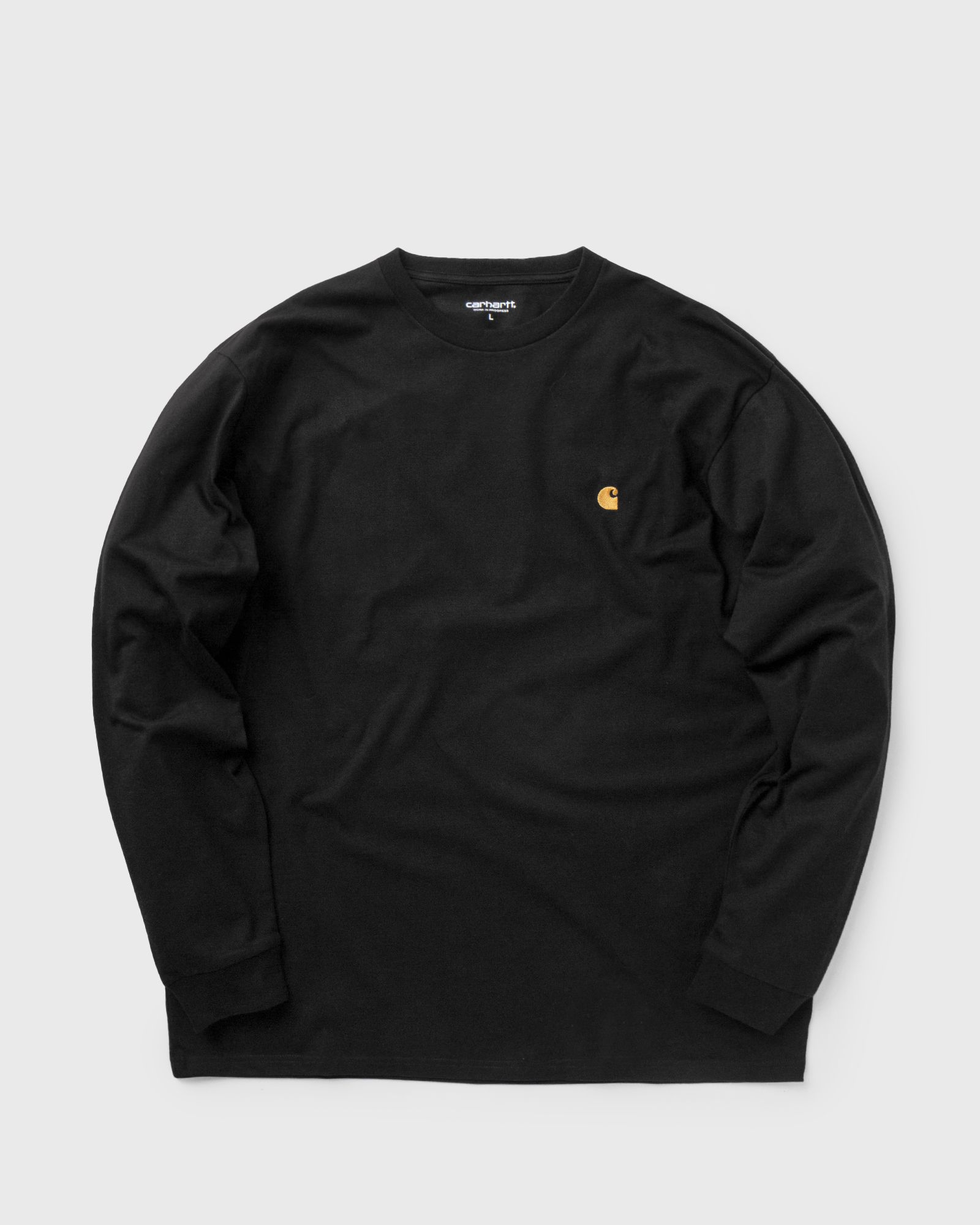 Carhartt WIP Chase Longsleeve men Longsleeves black in Größe:S von Carhartt WIP