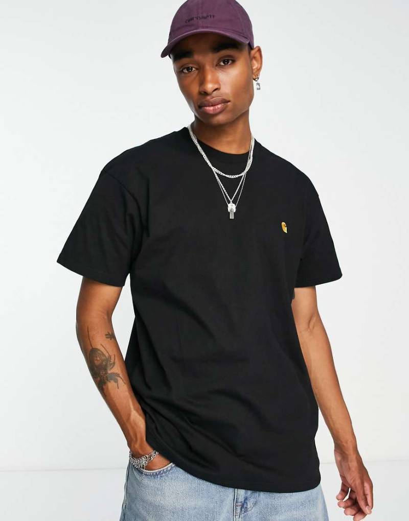 Carhartt WIP - Chase - Schwarzes T-Shirt von Carhartt WIP
