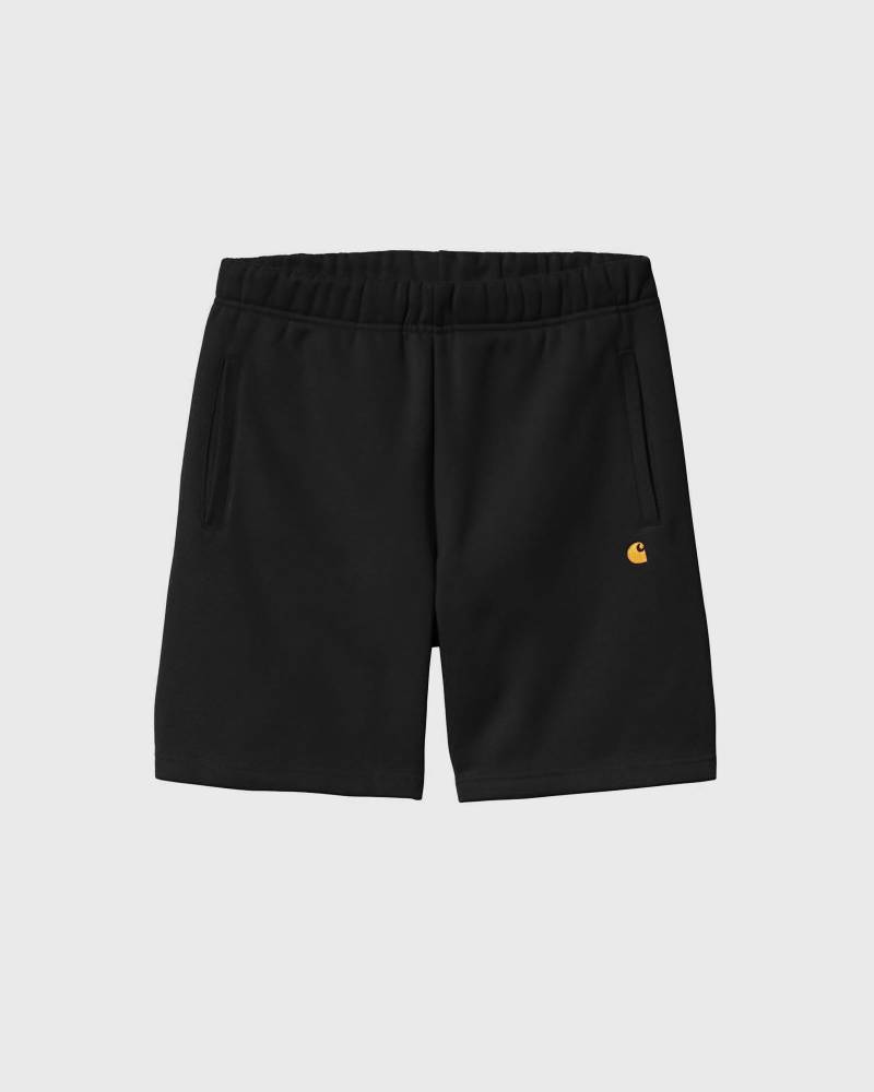 Carhartt WIP Chase Sweat Short men Sport & Team Shorts black in Größe:L von Carhartt WIP