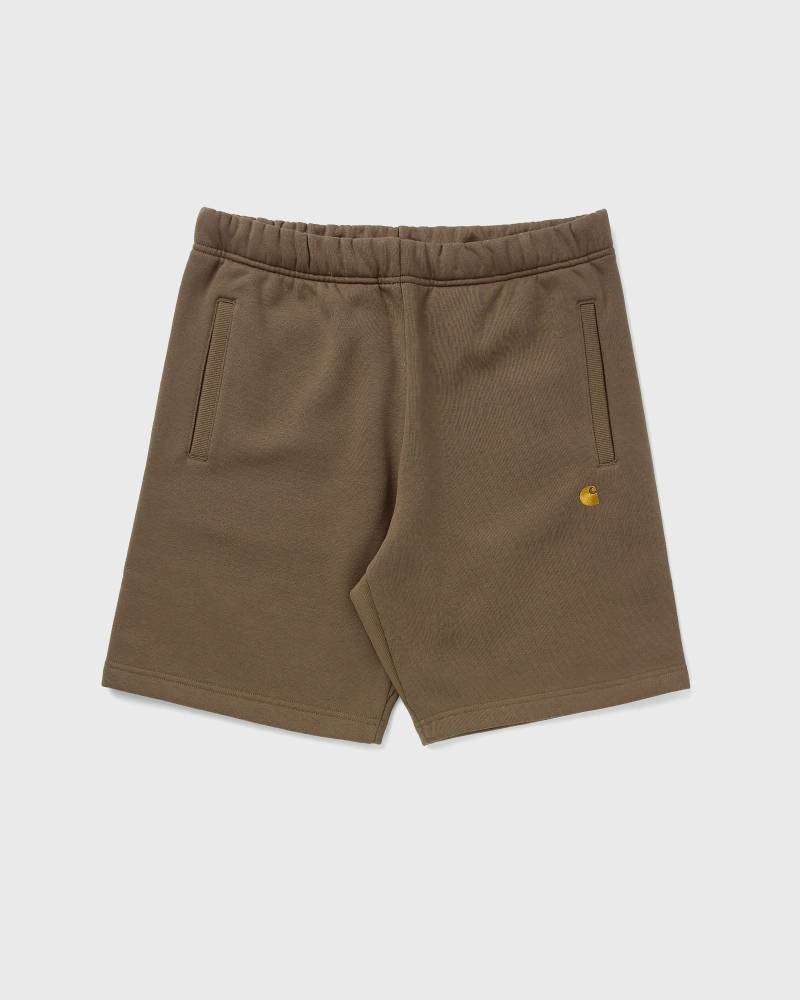 Carhartt WIP Chase Sweat Short men Sport & Team Shorts brown in Größe:L von Carhartt WIP