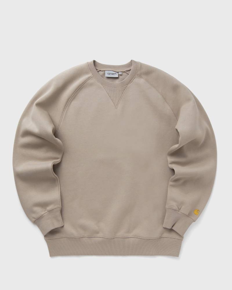 Carhartt WIP Chase Sweat men Sweatshirts beige in Größe:XL von Carhartt WIP