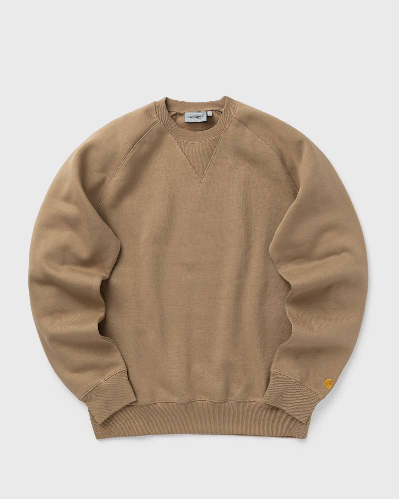 Carhartt WIP Chase Sweat men Sweatshirts brown in Größe:M von Carhartt WIP