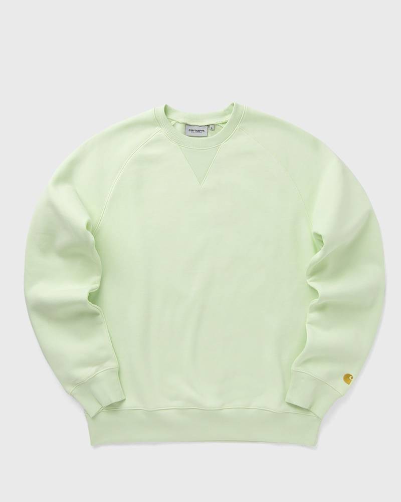 Carhartt WIP Chase Sweat men Sweatshirts green in Größe:L von Carhartt WIP