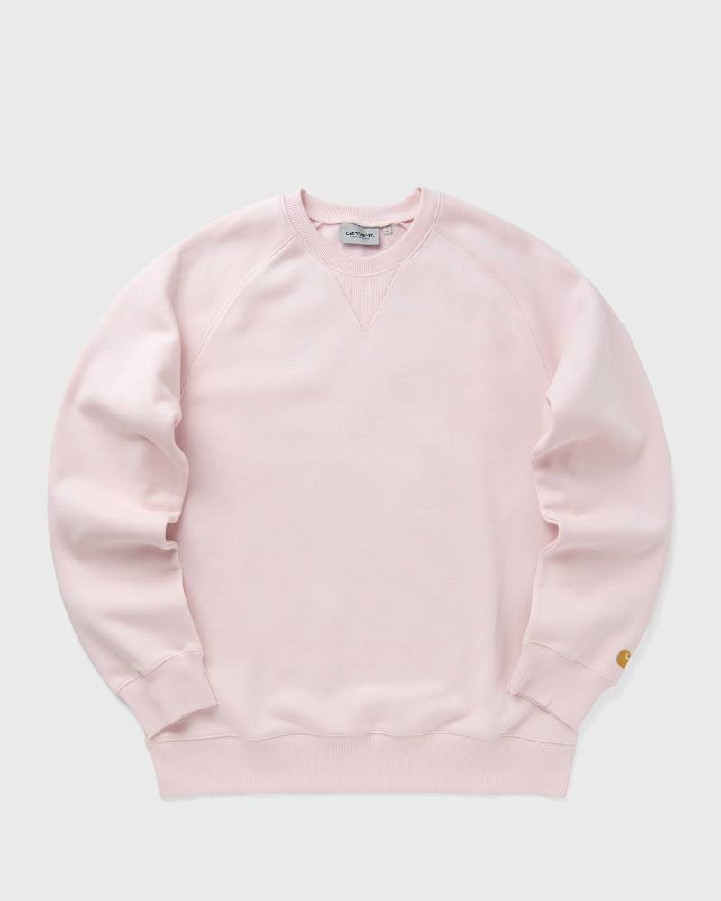 Carhartt WIP Chase Sweat men Sweatshirts pink in Größe:L von Carhartt WIP