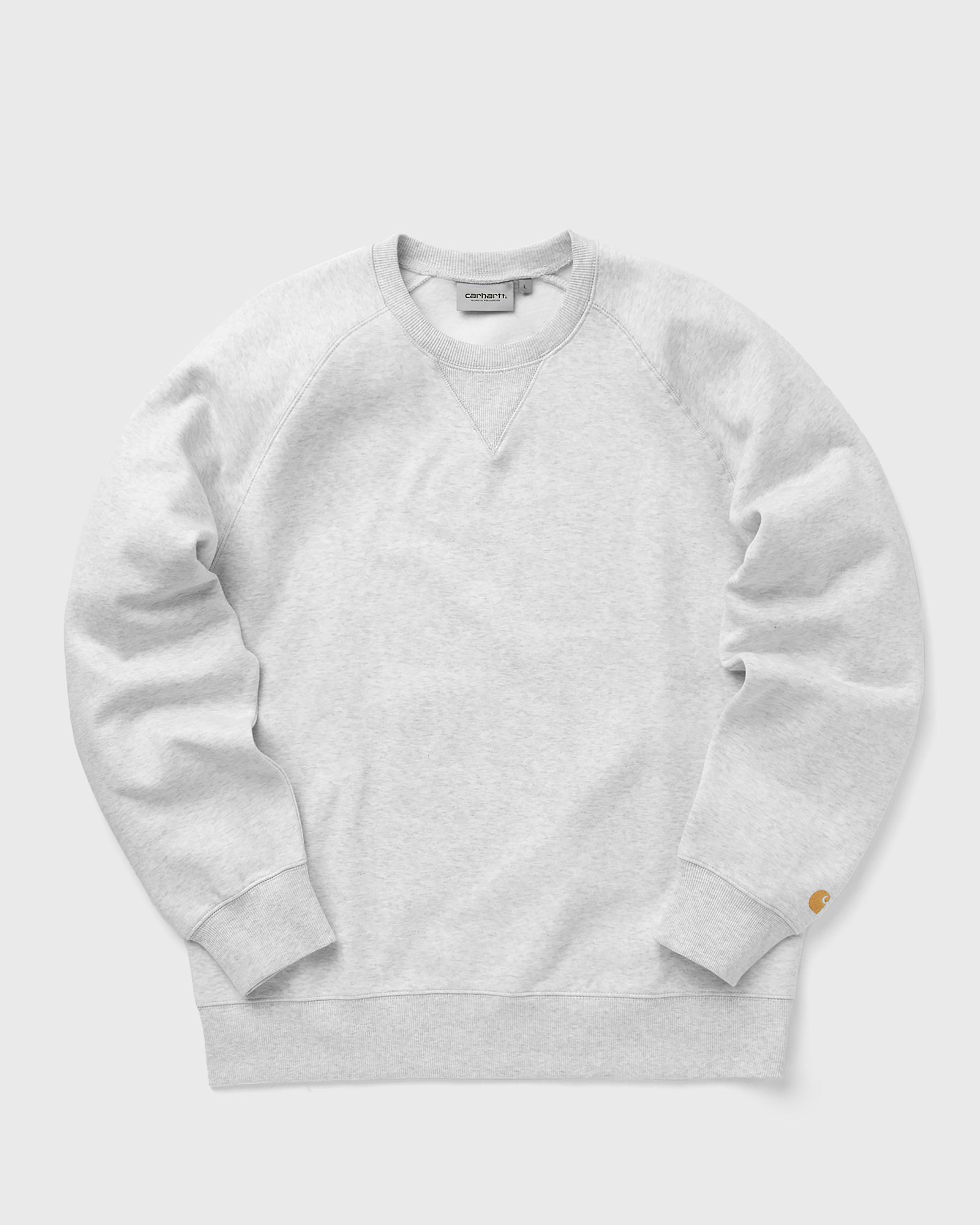 Carhartt WIP Chase Sweatshirt men Sweatshirts grey in Größe:M von Carhartt WIP