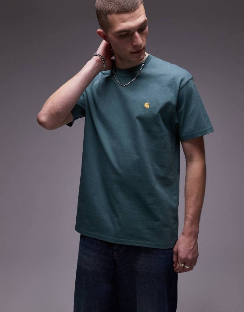 Carhartt WIP - Chase - T-Shirt in Grün von Carhartt WIP