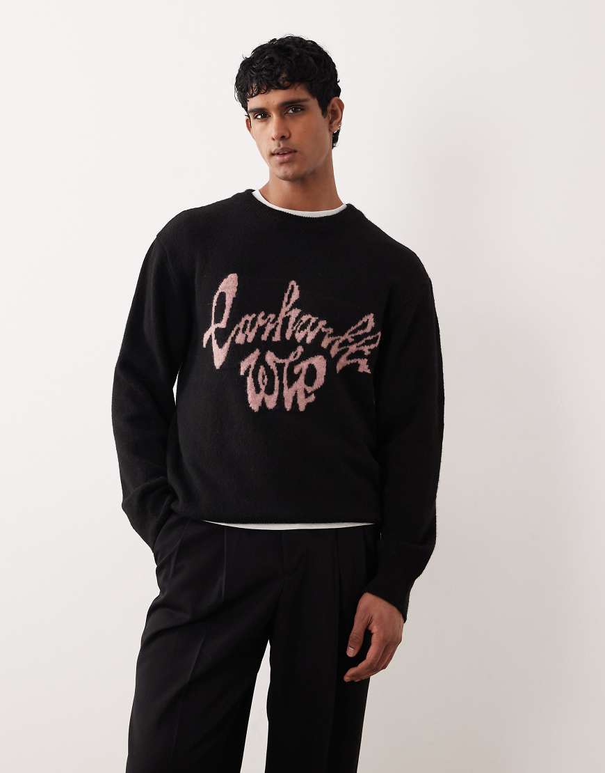 Carhartt WIP - Chedda - Strickpullover in Schwarz von Carhartt WIP