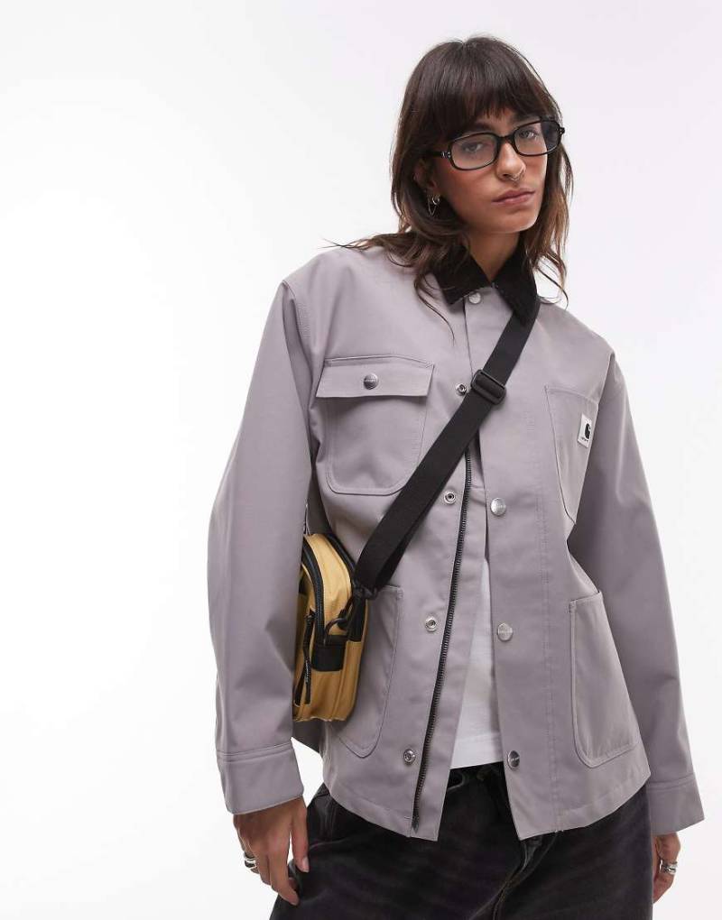 Carhartt WIP - Clapton - Jacke in Grau von Carhartt WIP