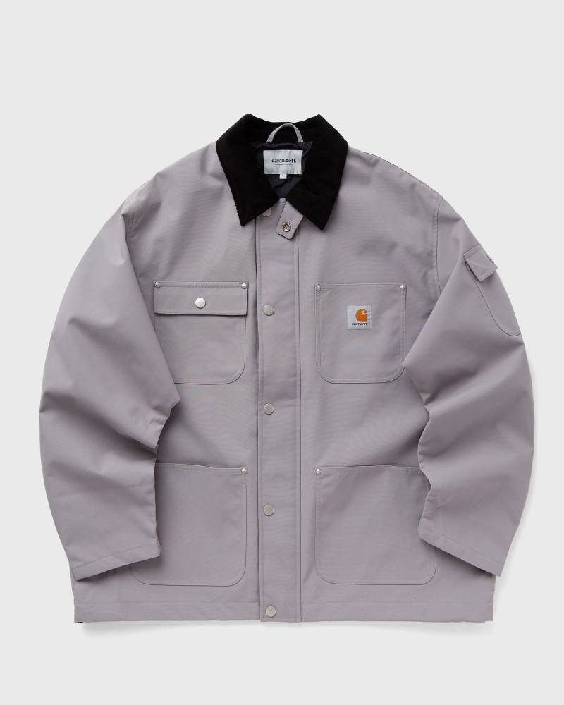 Carhartt WIP Clapton Jacket men Windbreaker grey in Größe:L von Carhartt WIP