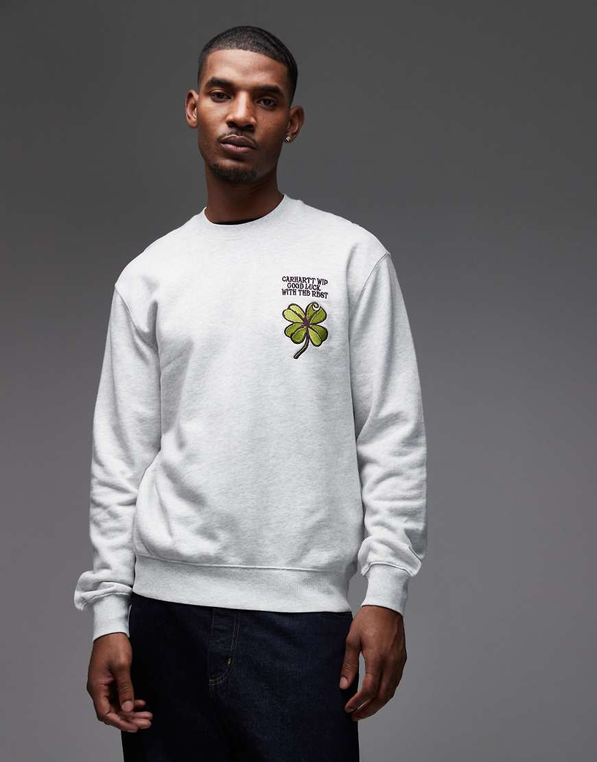 Carhartt WIP - Clover - Sweatshirt in Grau von Carhartt WIP
