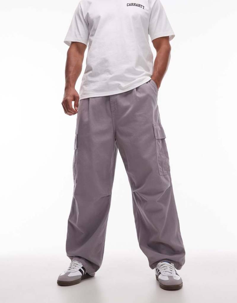 Carhartt WIP - Cole - Baggy Cargohose in Grau Carhartt WIP - Cole - Baggy Cargohose in Grau von Carhartt WIP