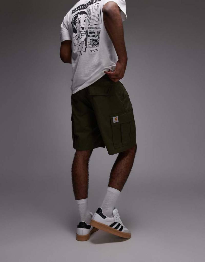 Carhartt WIP - Cole - Cargoshorts in Khaki-Grün von Carhartt WIP