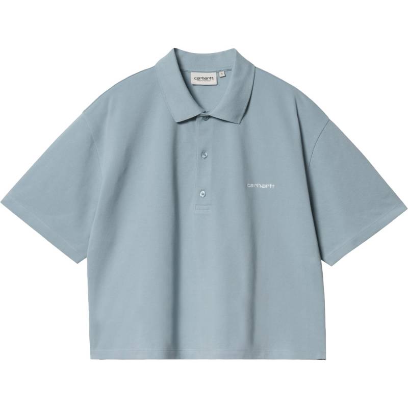 Carhartt WIP Damen Polo W' S/S Carhartt Script Polo T von Carhartt WIP