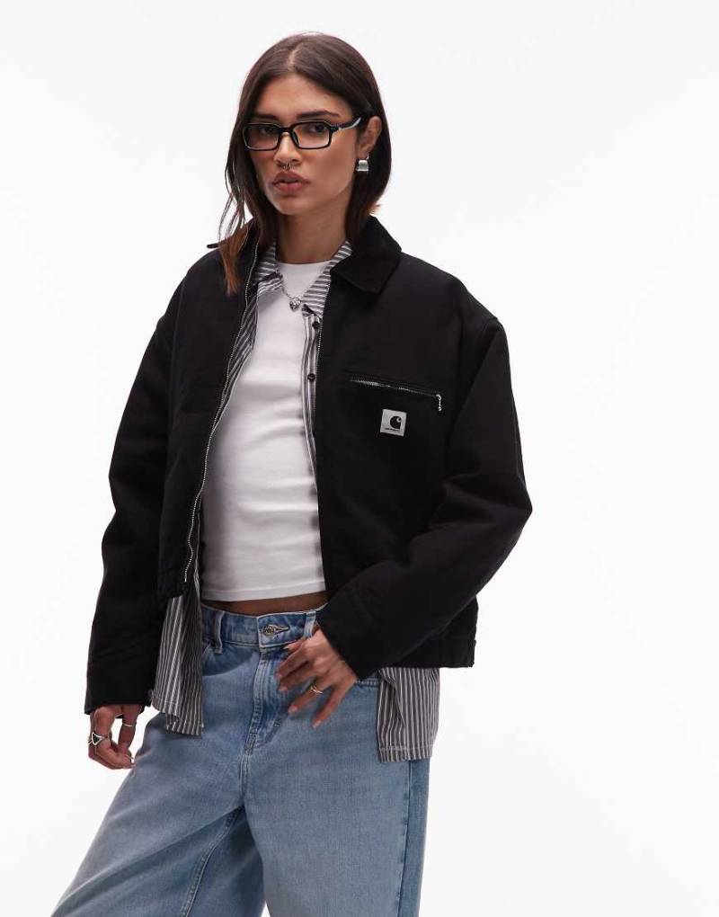 Carhartt WIP - Detroit - Jacke in Schwarz von Carhartt WIP