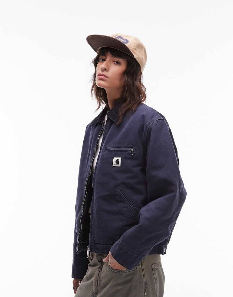 Carhartt WIP - Detroit - Jacke in dunklem Marineblau Carhartt WIP - Detroit - Jacke in dunklem Marineblau von Carhartt WIP