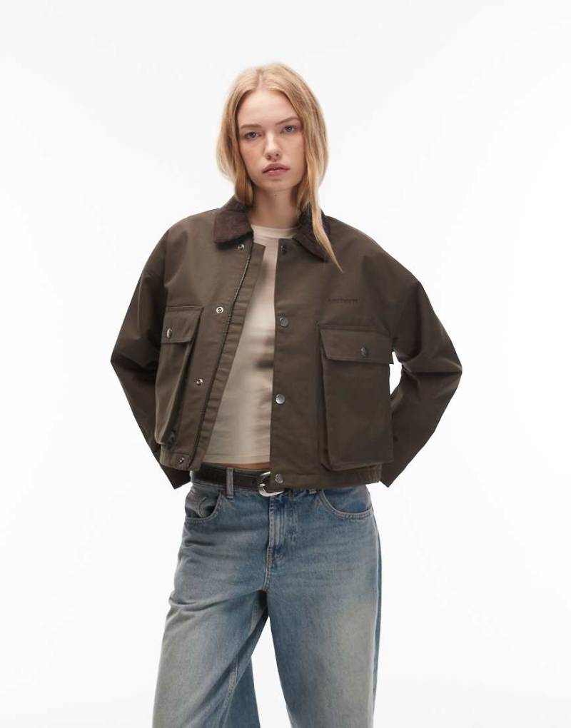 Carhartt WIP - Dunham - Jacke in Khakigrün von Carhartt WIP