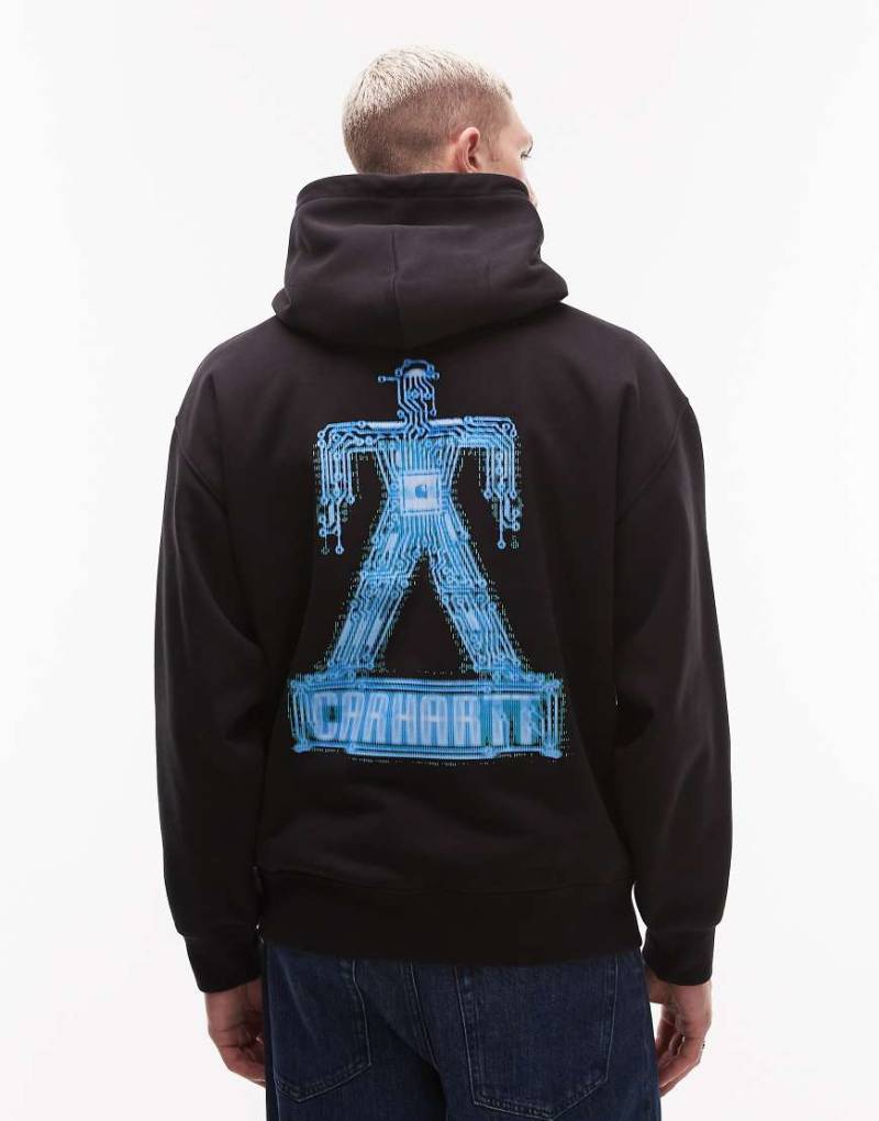 Carhartt WIP - Electric Boogie - Oversize-Kapuzenpullover in Schwarz von Carhartt WIP