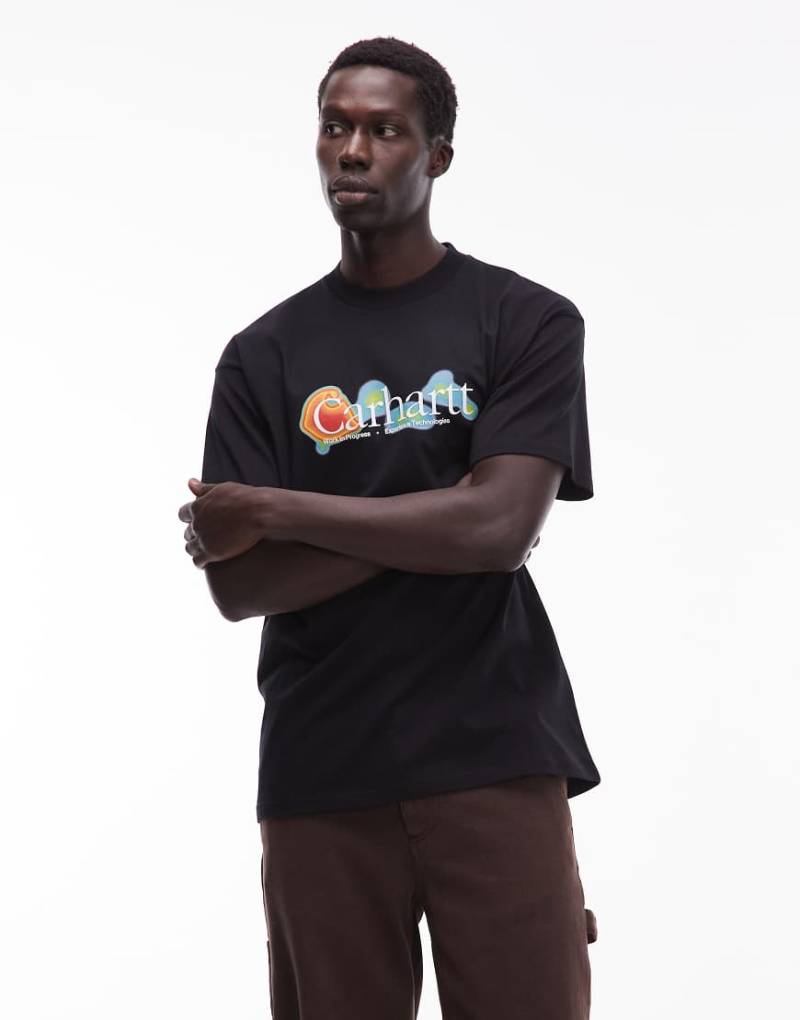 Carhartt WIP - Experimental - Lockeres T-Shirt in Schwarz von Carhartt WIP