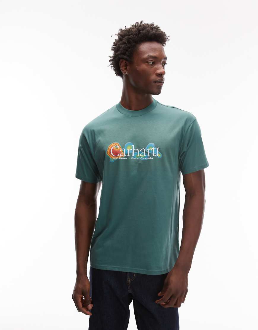 Carhartt WIP - Experimental - Loose-Fit-T-Shirt in Grün von Carhartt WIP