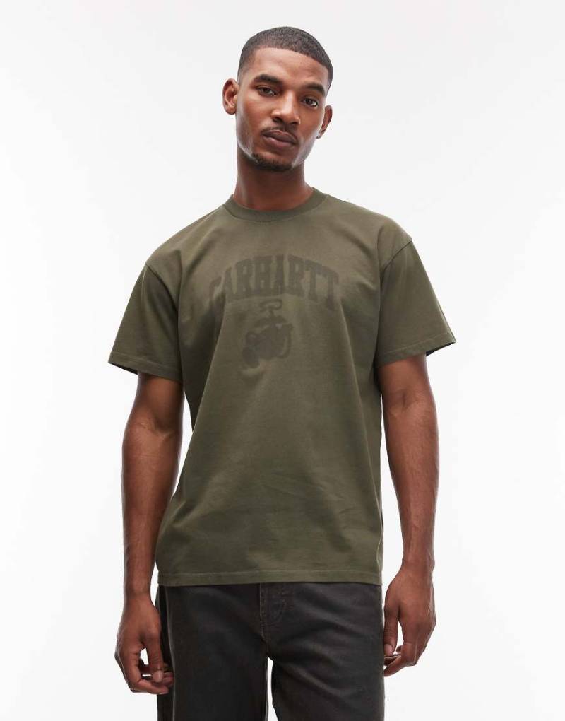 Carhartt WIP - Faded Pond Corps - T-Shirt in Grün von Carhartt WIP