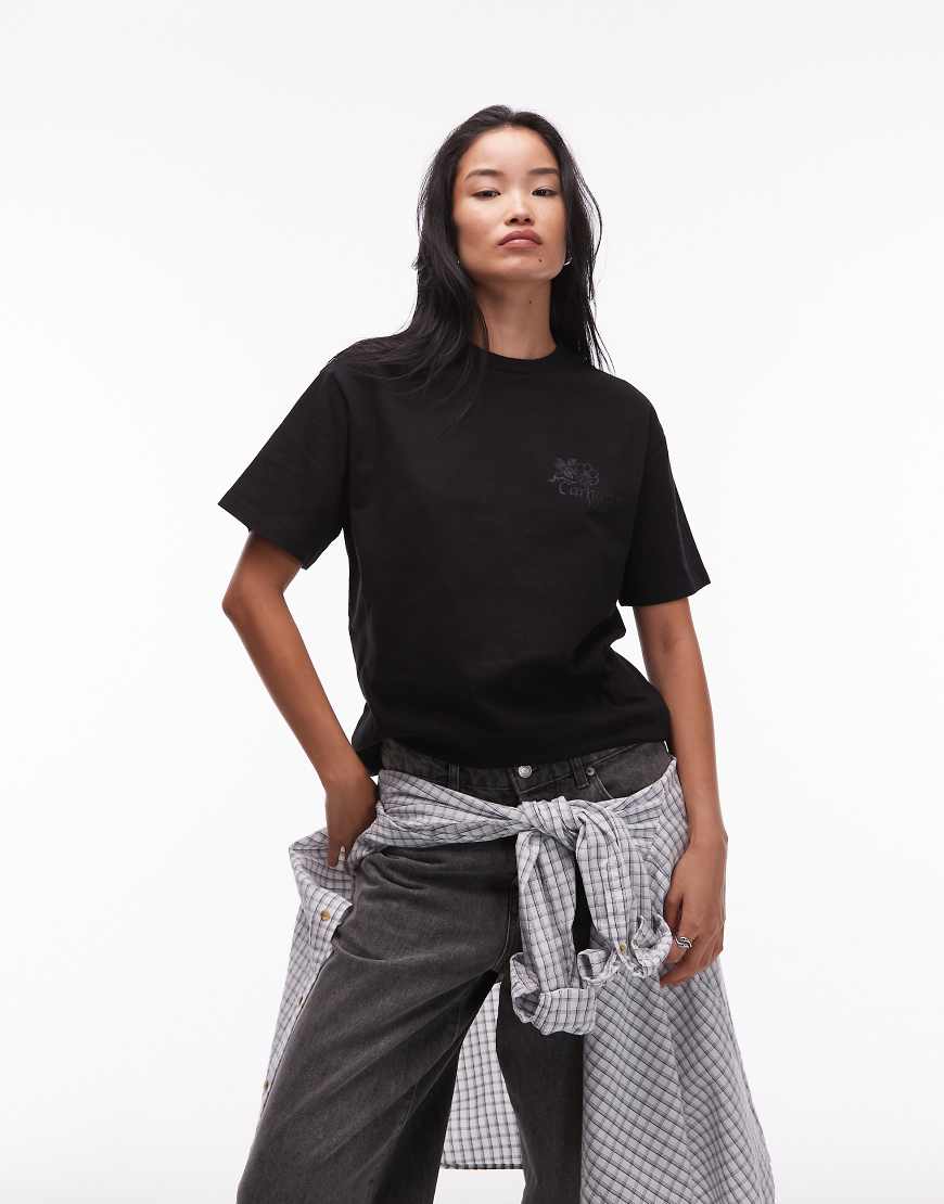 Carhartt WIP - Flourish - T-Shirt in Schwarz von Carhartt WIP