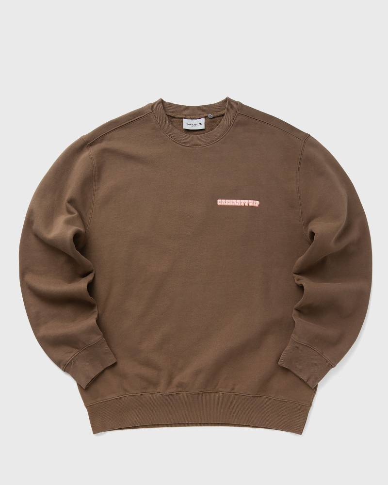 Carhartt WIP Greatest Flicks Sweat men Sweatshirts brown in Größe:L von Carhartt WIP