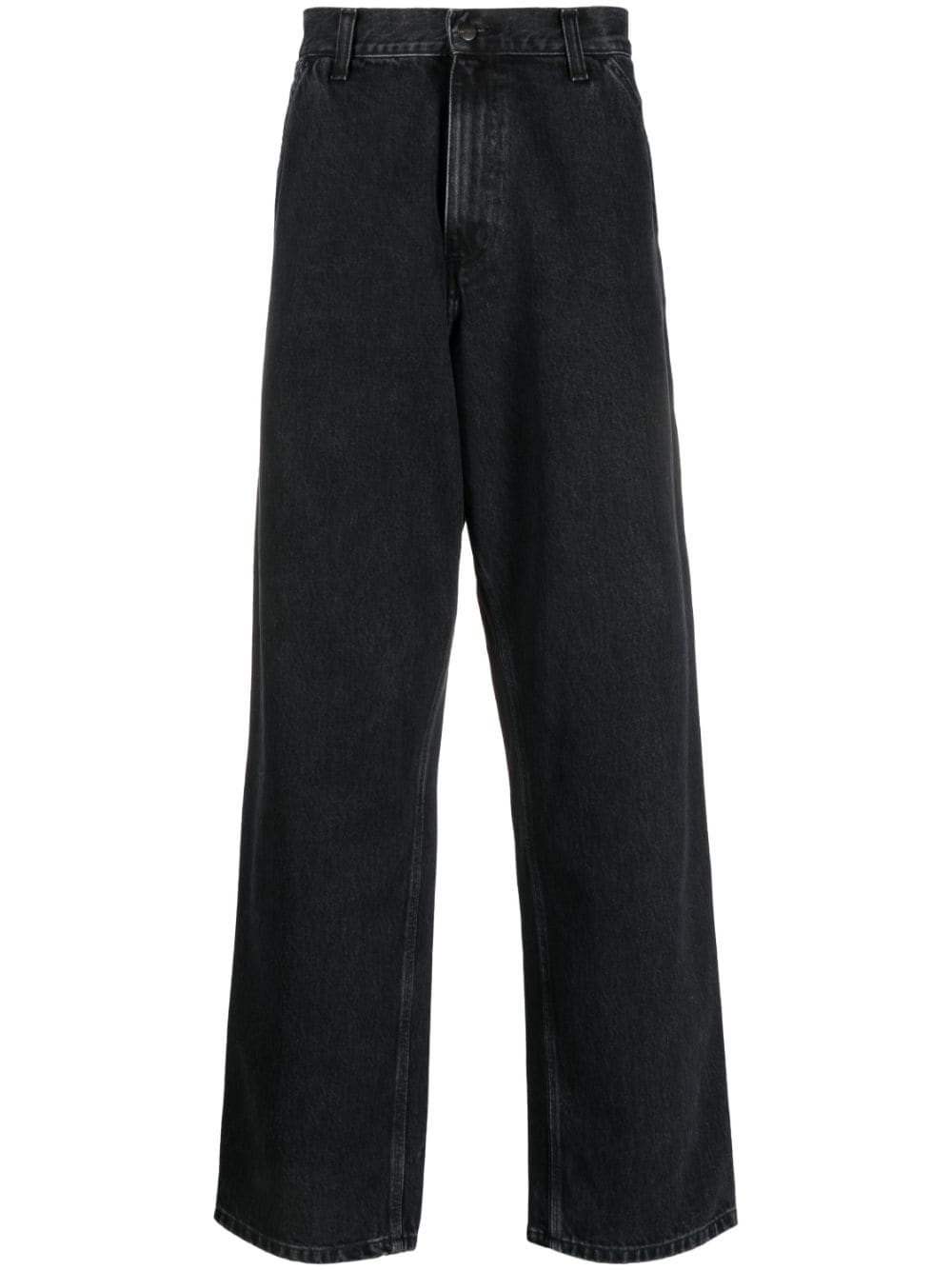 Carhartt WIP Halbhohe Jeans mit lockerem Schnitt - Schwarz von Carhartt WIP