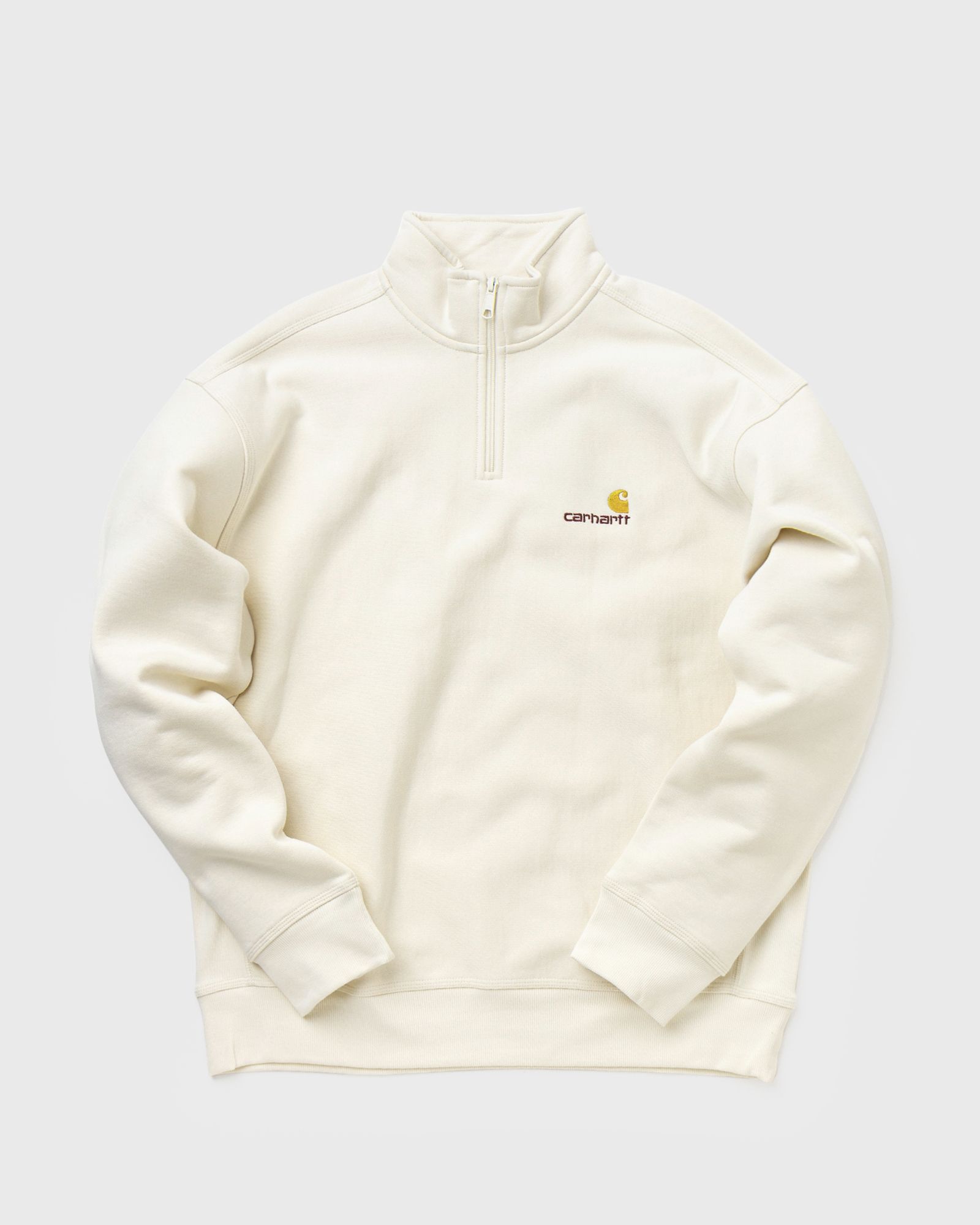 Carhartt WIP Half Zip American Script Sweat men Half-Zips beige in Größe:XL Carhartt WIP Half Zip American Script Sweat men Half-Zips beige in Größe:XL von Carhartt WIP