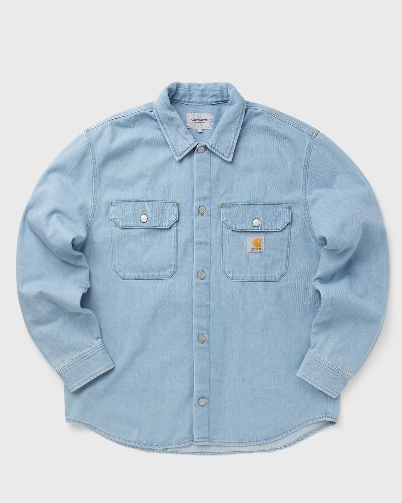 Carhartt WIP Harvey Shirt Jacket men Denim Jackets|Overshirts blue in Größe:XXL von Carhartt WIP