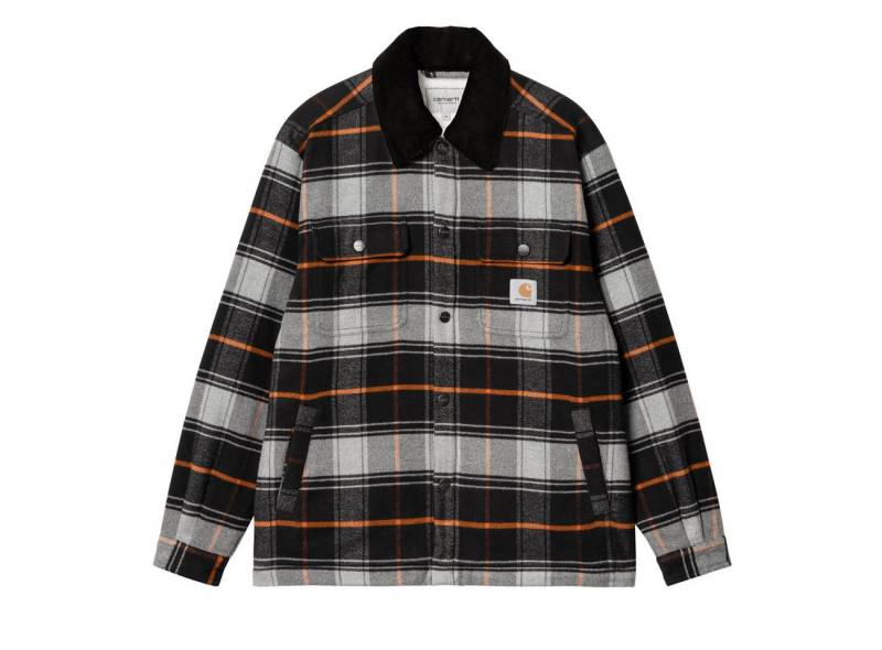 Carhartt WIP Hemdjacke Carhartt WIP Baris Shirt Jac Baris Check Grey Heather von Carhartt WIP