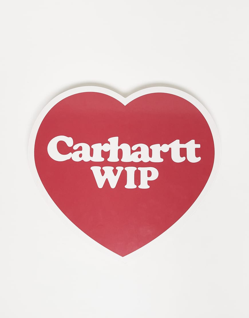 Carhartt WIP - Herzförmiger Klapptisch in Rot von Carhartt WIP