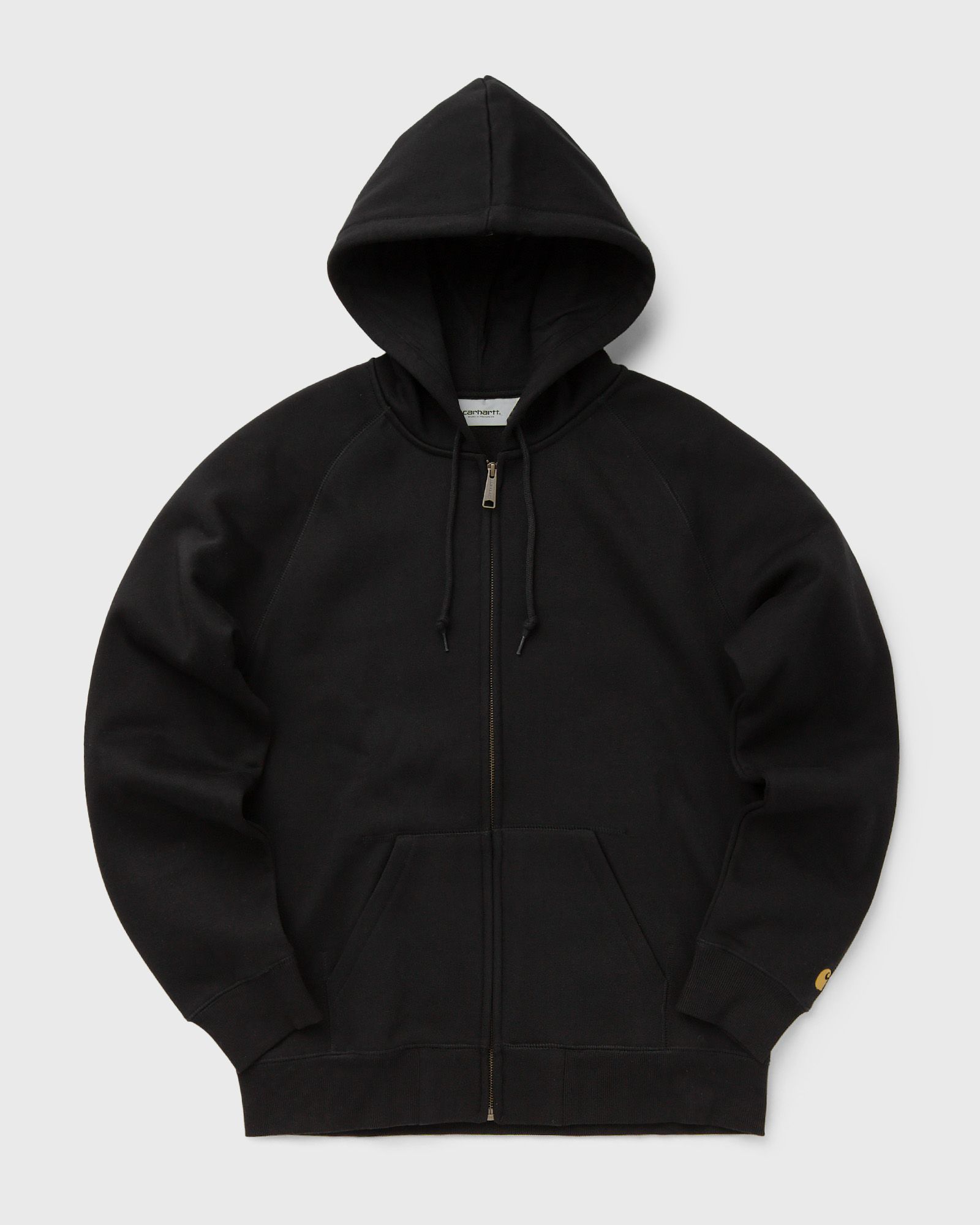 Carhartt WIP Hooded Chase Jacket men Hoodies|Windbreaker|Zippers black in Größe:L von Carhartt WIP