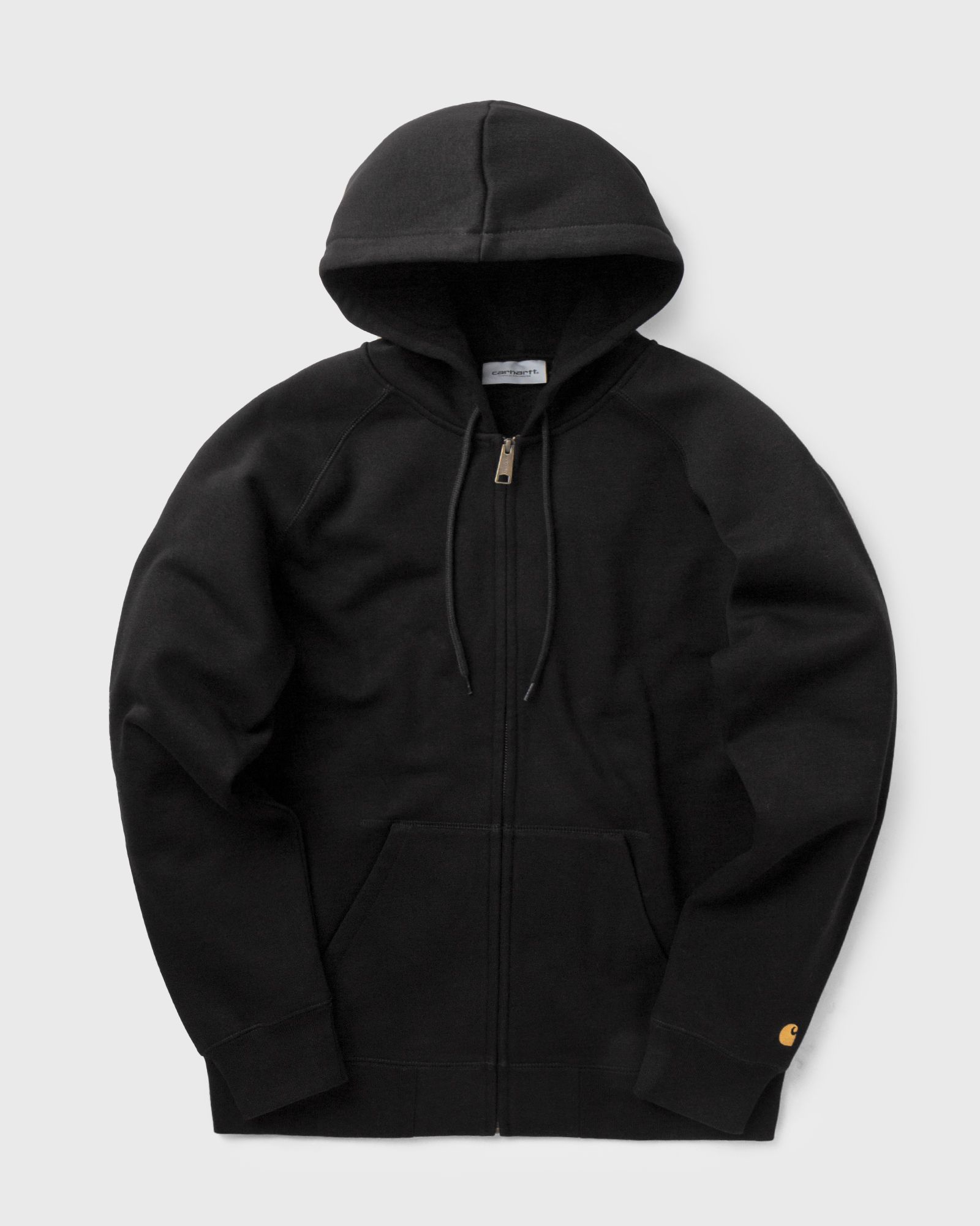 Carhartt WIP Hooded Chase Jacket men Hoodies|Zippers black in Größe:S von Carhartt WIP