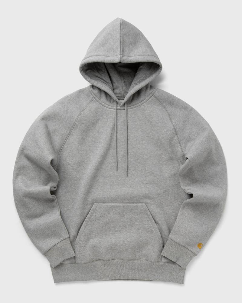 Carhartt WIP Hooded Chase Sweat men Hoodies grey in Größe:L von Carhartt WIP