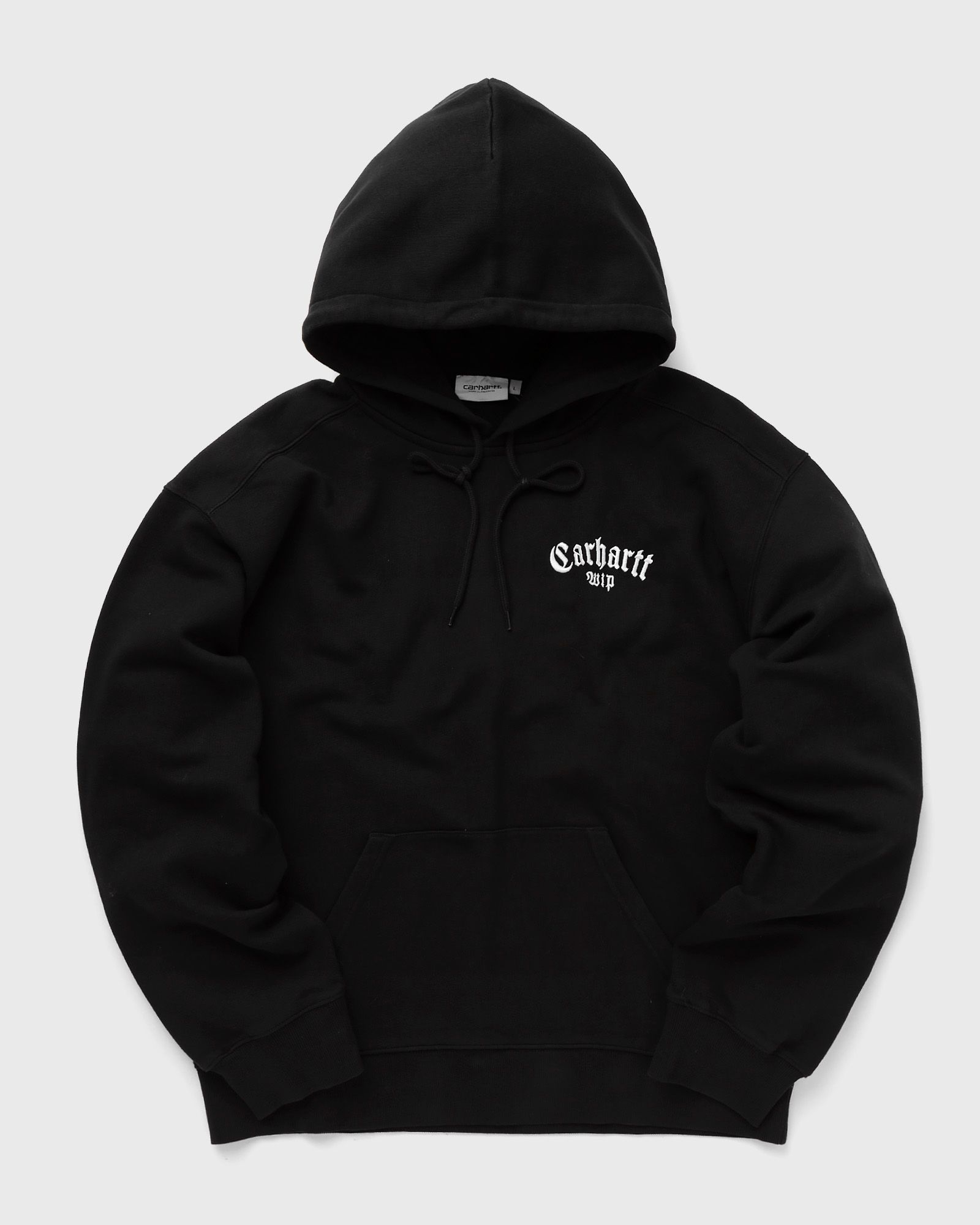 Carhartt WIP Hooded Onyx Script Sweat men Hoodies black in Größe:S von Carhartt WIP