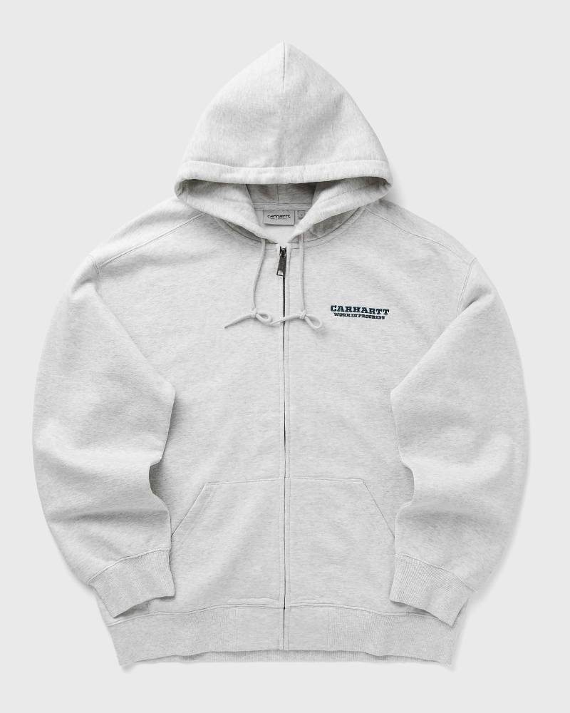 Carhartt WIP Hooded Runaway Sweat Jacket men Zippers grey in Größe:L von Carhartt WIP
