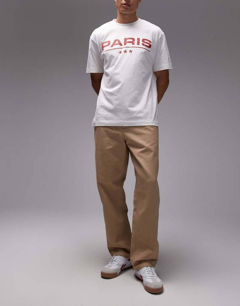 Carhartt WIP - Hose in Beige mit einlagiger Kniepartie-Neutral von Carhartt WIP