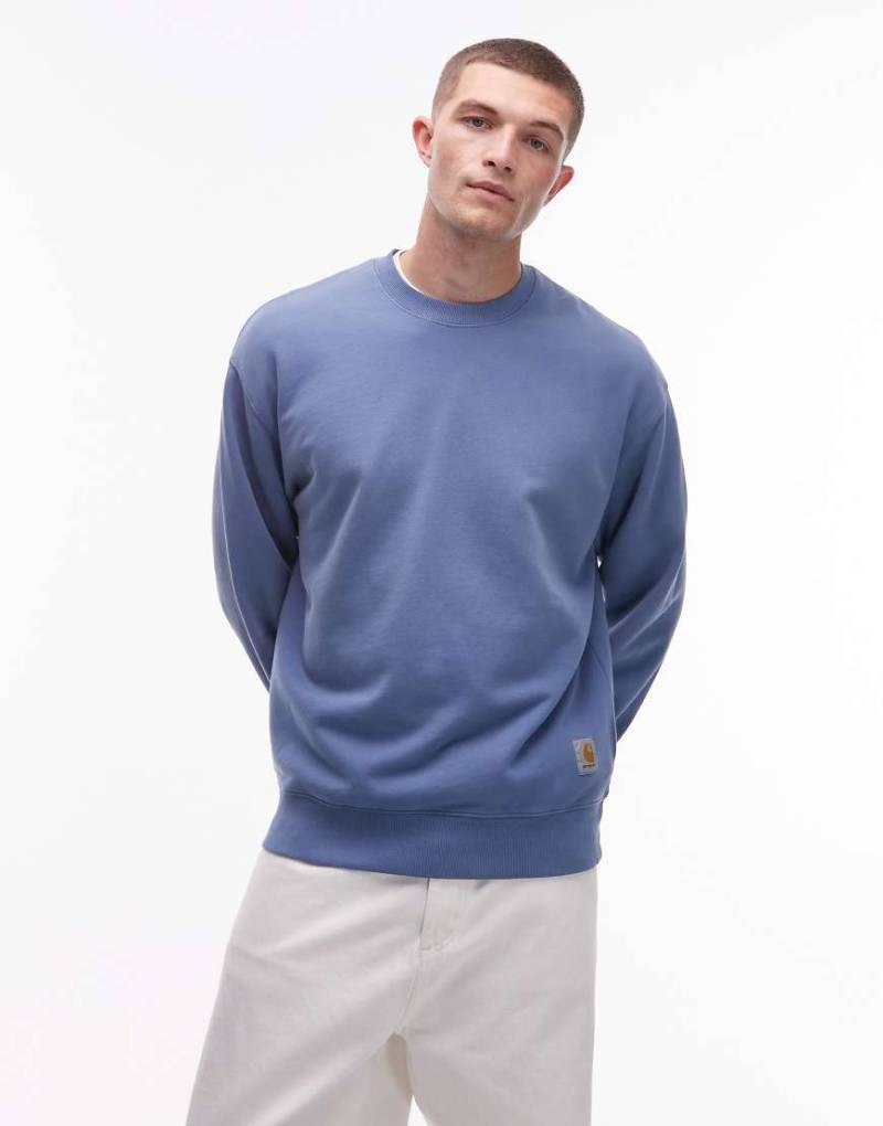 Carhartt WIP - Hudson - Sweatshirt mit Farbverlauf in Blau von Carhartt WIP