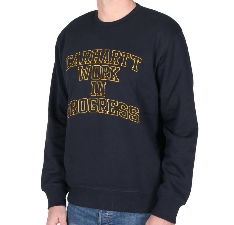 Carhartt WIP Kapuzenpullover Carhartt WIP Division Embroidery Sweat Dark Navy Quince L von Carhartt WIP