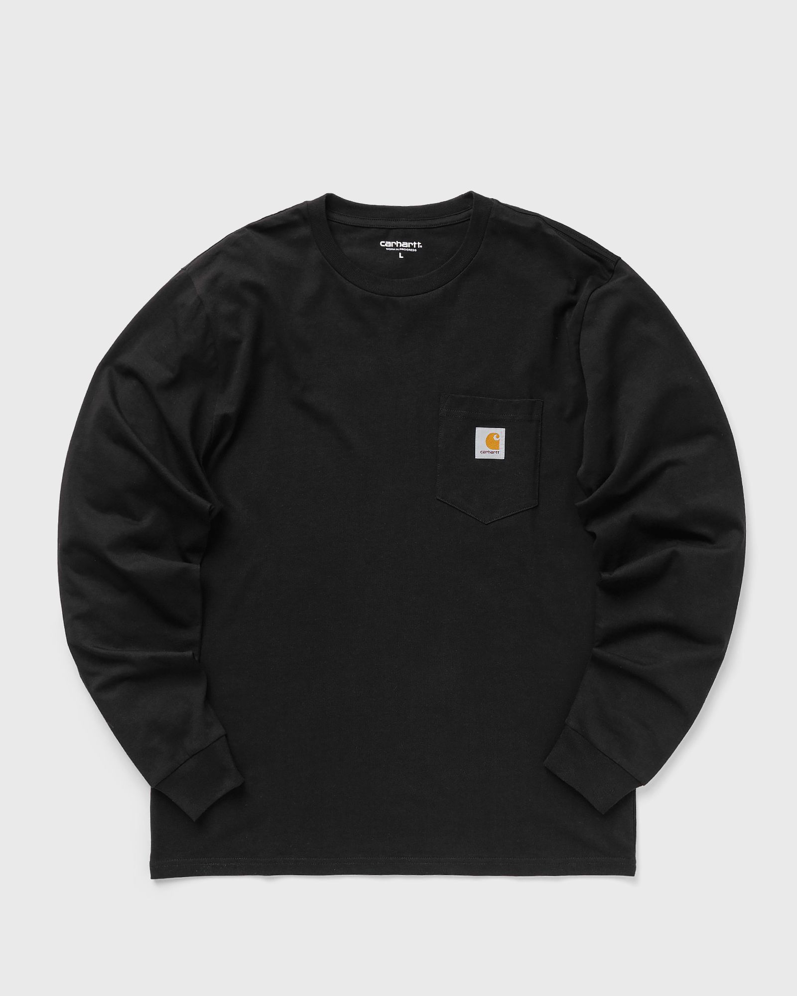 Carhartt WIP L/S Pocket T-Shirt men Longsleeves black in Größe:L von Carhartt WIP